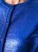 Cobalt blue shiny cardigan
